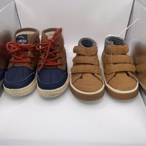 Boy’s Toddler (Lot of 2) Shoes Oshkosh Boot Size 6M and Old Navy Shoe Size 7